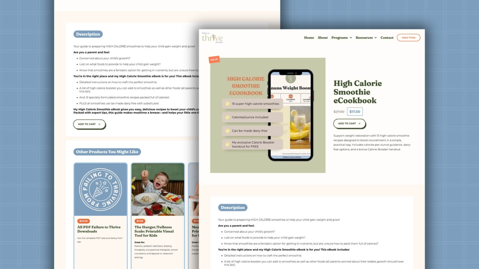 Failure to Thrive Project Ecommerce WooCommerce